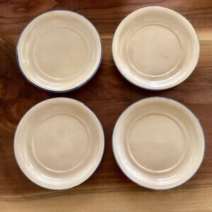 Vintage Hand Painted Cisco Torrance Soup Bowl Plates
